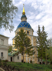 The Belfry at Vydubichi Monastery.