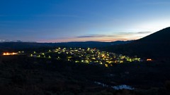 San Esteban de la Sierra nocturno