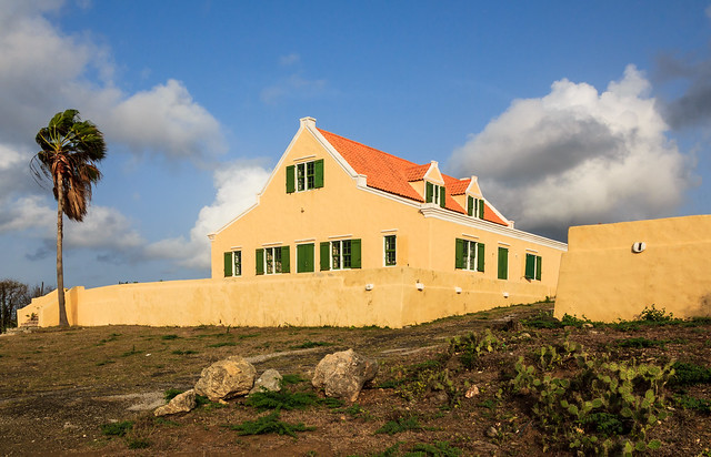Plantation house Cas Abao on Curaçao