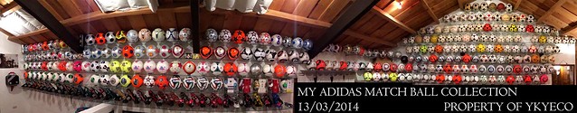 THE YKYECO ADIDAS MATCH BALL COLLECTION AS OF 13-MARCH-2014