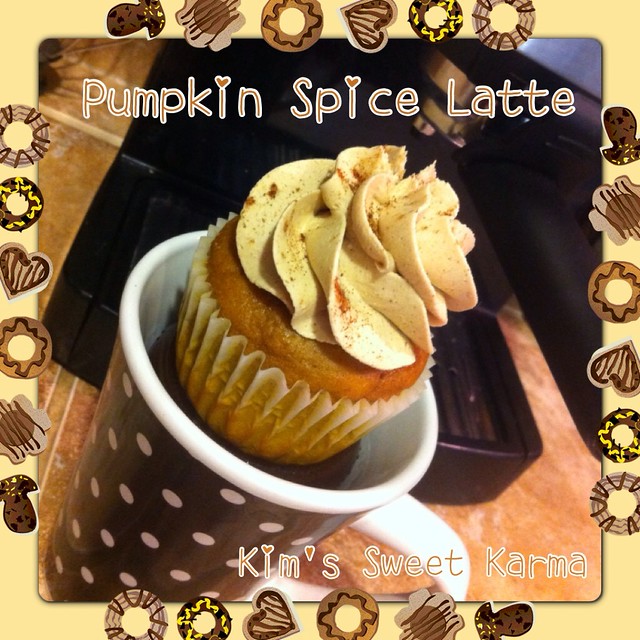 Pumpkin Spice Latte Cupcake