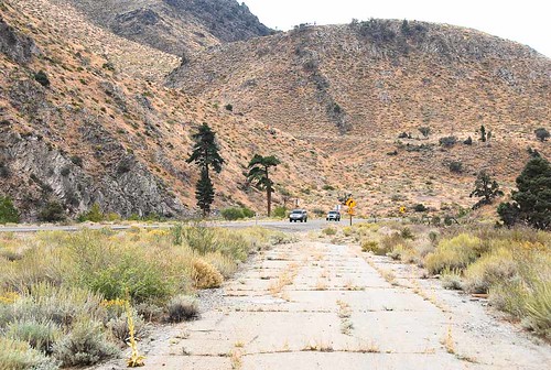 us395 walker california usa monocounty abandoned highway