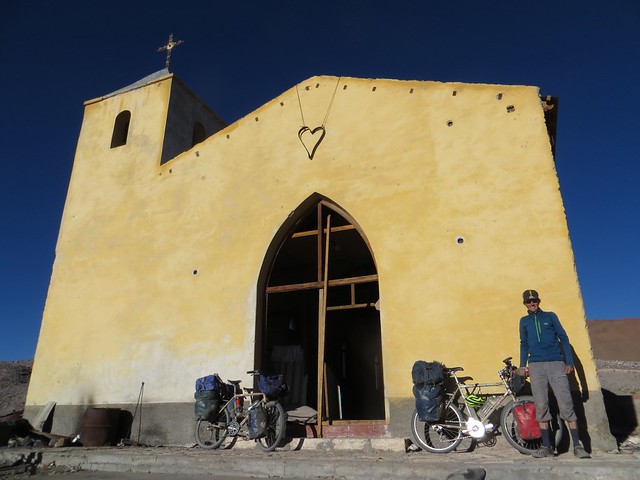 The old church at Mina La Casualidad