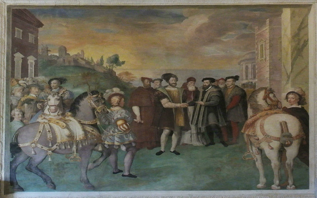 Palazzo Farnese, fresco 1