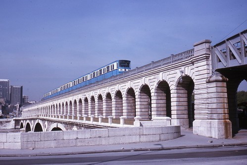 JHM-1975-0882 - France, Paris RATP, Mtro, ligne 6, Pont de Bercy