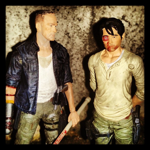 Glenn and Merle from the Walking Dead by McFarlane Toys