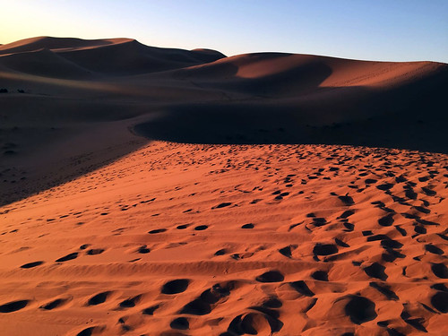 morocco 摩洛哥 erfoud 伊尔富德 sahara sunrise 撒哈拉 desert 沙漠 dawn 日出