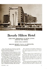 Welton Becket - Beverly Hilton Hotel - 1955