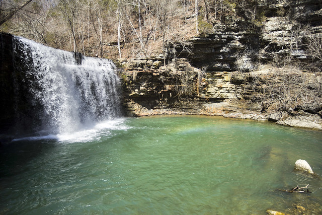 Pine Creek Falls, Pine Creek, Dekalb County, Tennessee