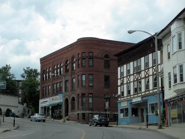 Buildings on Eastern Avenue, St. Johnsbury, Vermont