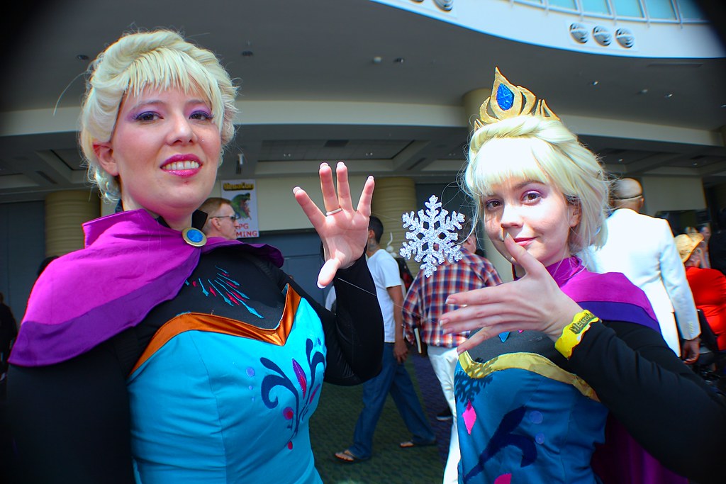 Disney cosplay costumes at MegaCon 2014