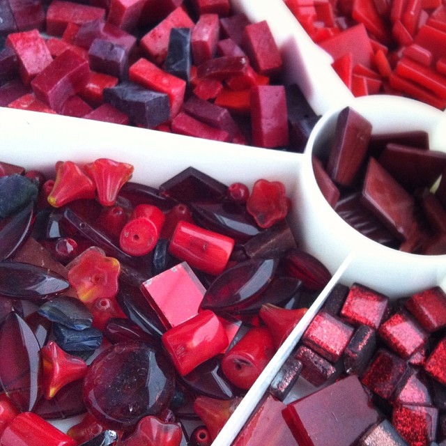 Sorting reds. | Jeannette E. Spaghetti | Flickr