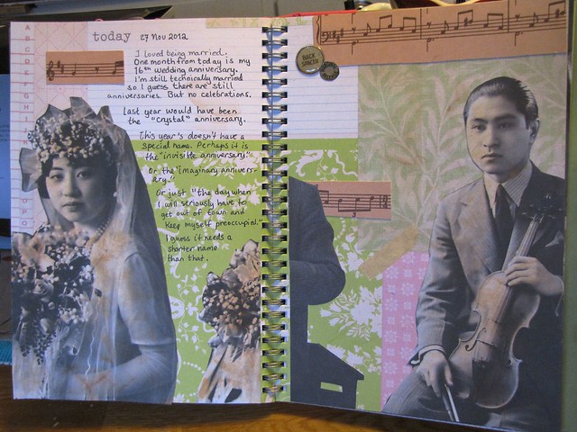 Smashbook journal page