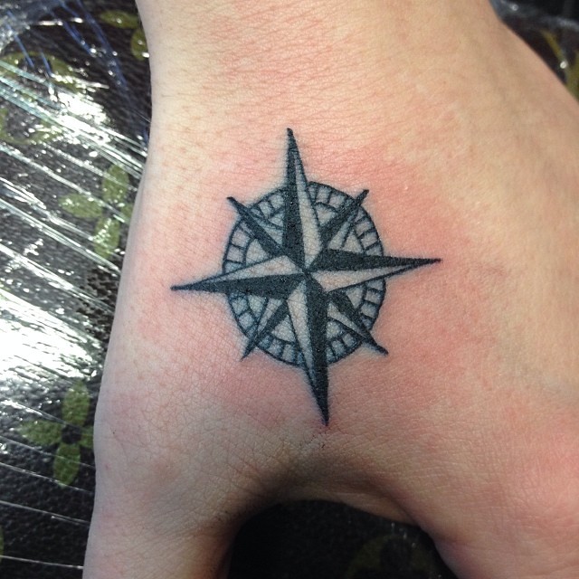Update 71+ compass hand tattoo best - thtantai2