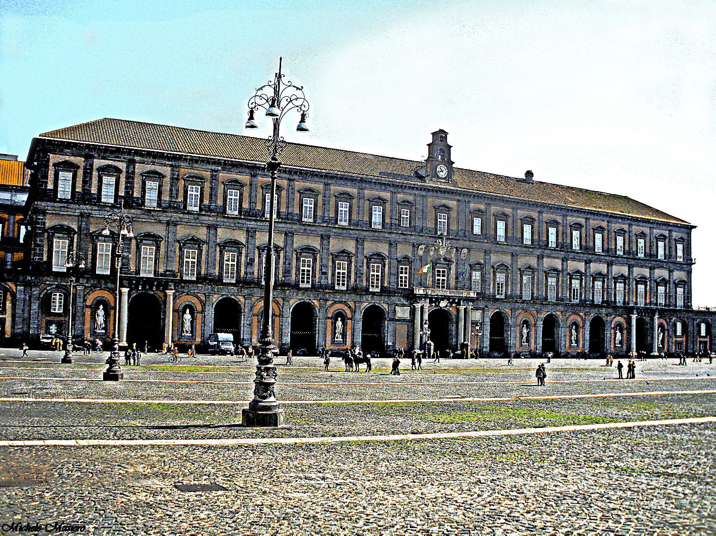 Napoli- Piazza del Plebiscito - Palazzo Reale