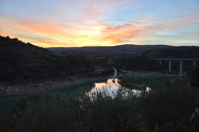 Sunset in Santa Rosalia Dam - part 1