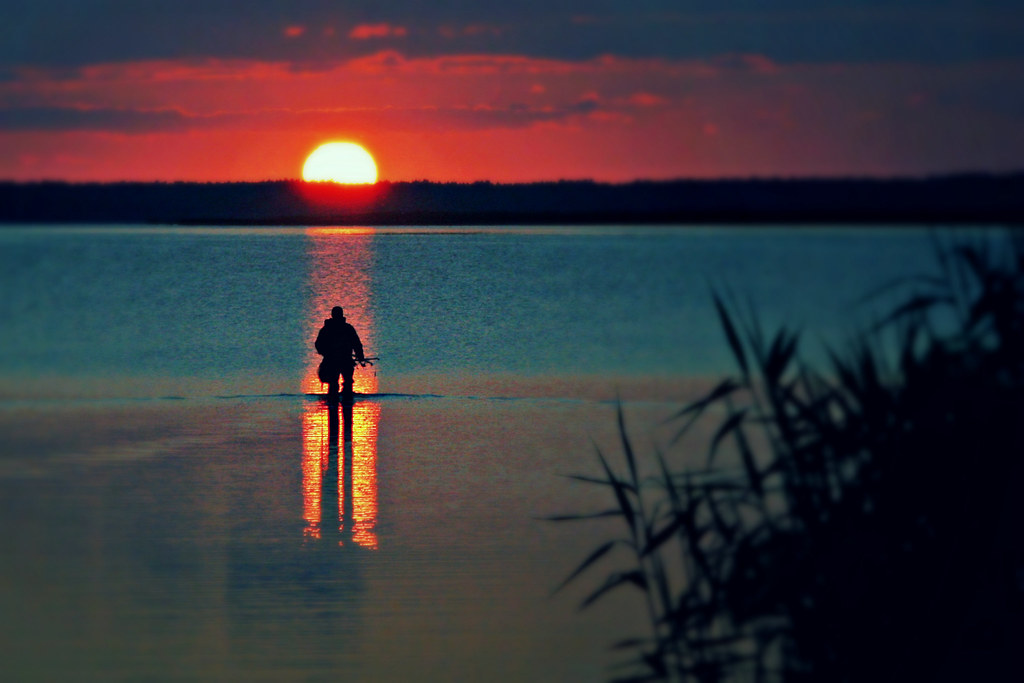 fishing the sun