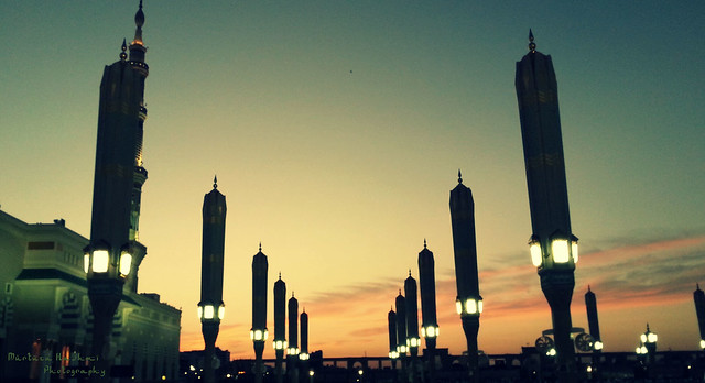 Sunset in Madinah