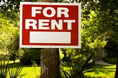 For Rent sign, From CreativeCommonsPhoto