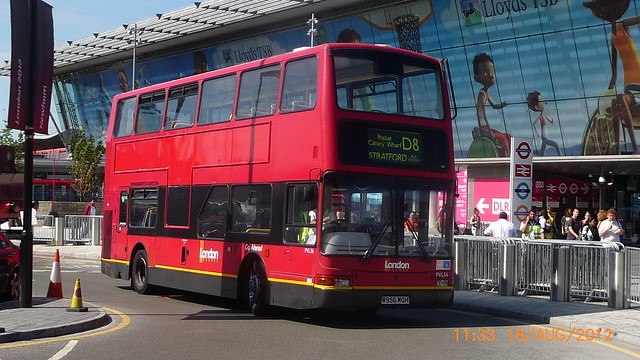 P1420194 PVL56 W956 WGH at Stratford Bus Station Stratford London
