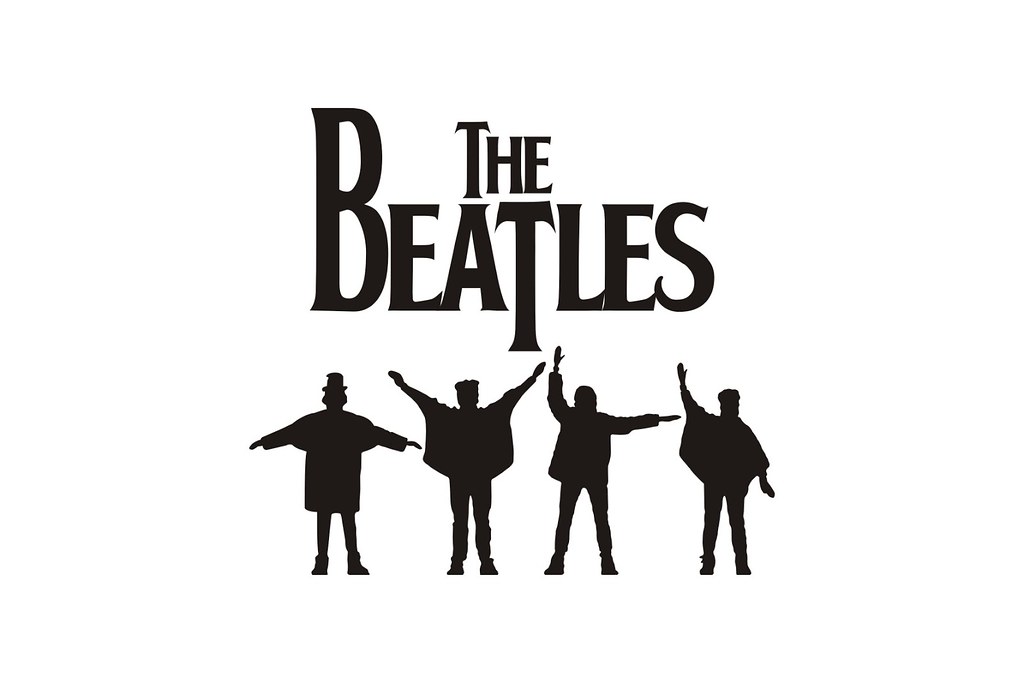 Coaster Single Ceramic Square - The Beatles (Logo) | Half Moon Bay Shop