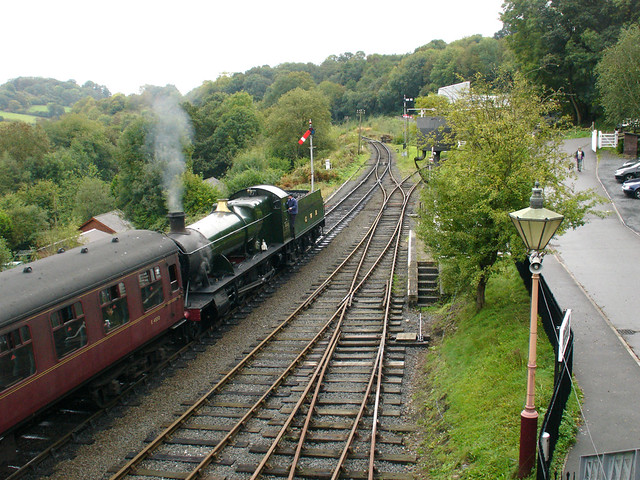 RD08738.  GWR 2-8-0 2857 at Highley on the Severn Valley Railway.