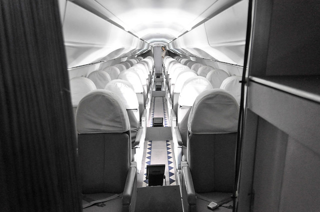 L'intérieur du Concorde