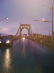 The Andy Warhol Bridge, yarned.