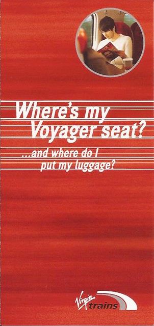 Virgin Trains Voyager Seating Guide - April 2006