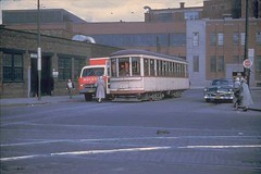 Tramway 2000 Papineau et Saint-Antoine, 1956