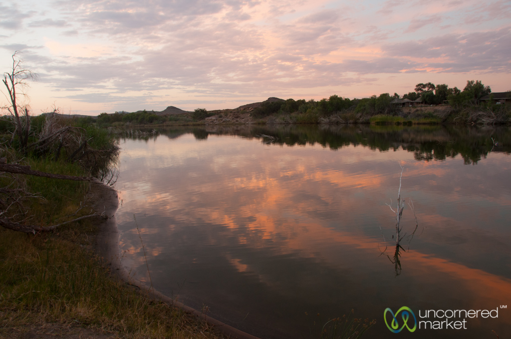 Orange River at Sunset - Northern Cape, South Africa