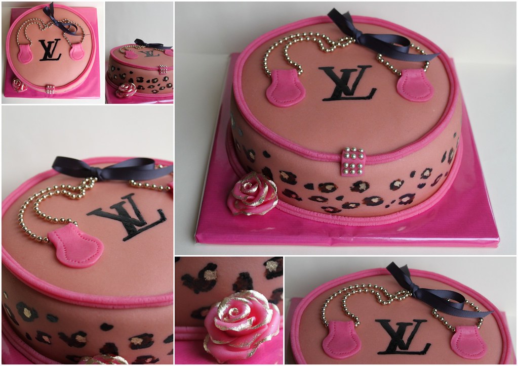 Louis Vuitton cake, Louis Vuitton cake/bag., Marlies van der Meulen