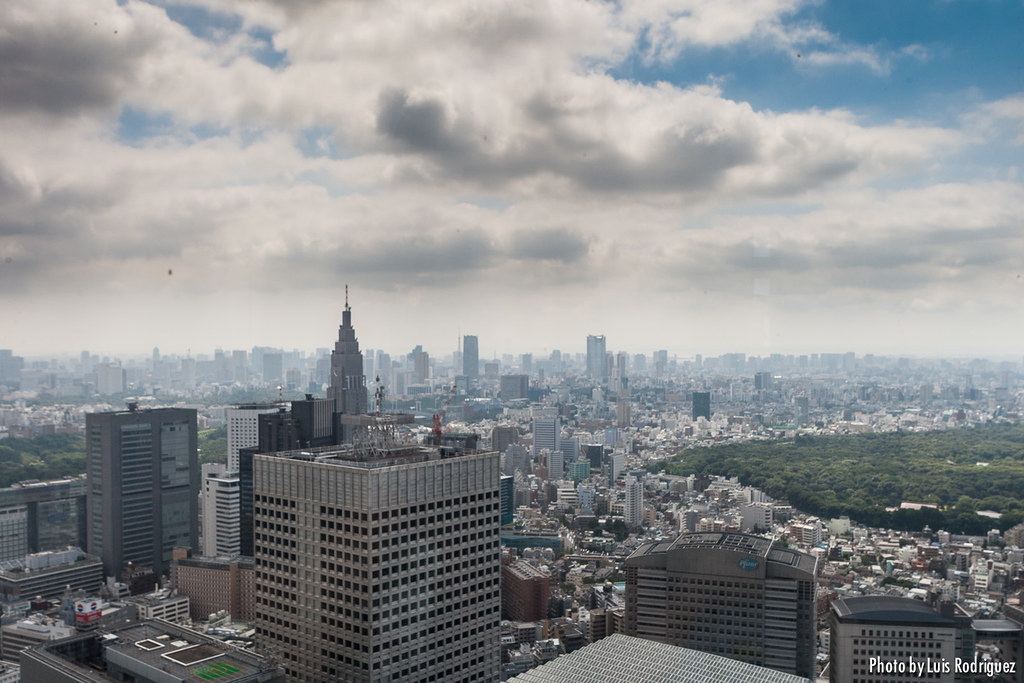 Vistas desde uno de los miradores del Gobierno Metropolitano de Tokio