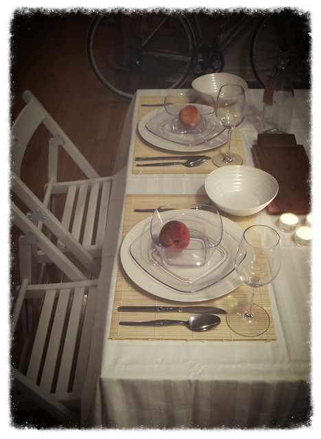 Diner En Blanc Table Setting