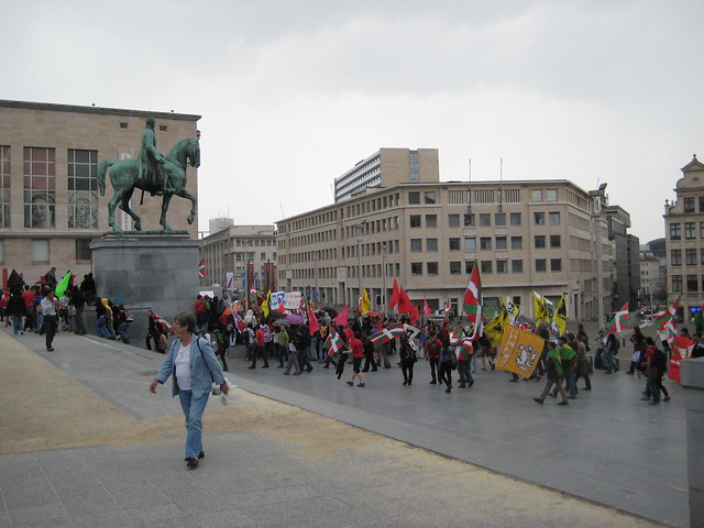 Basque demonstration (Bruxelles 2010)