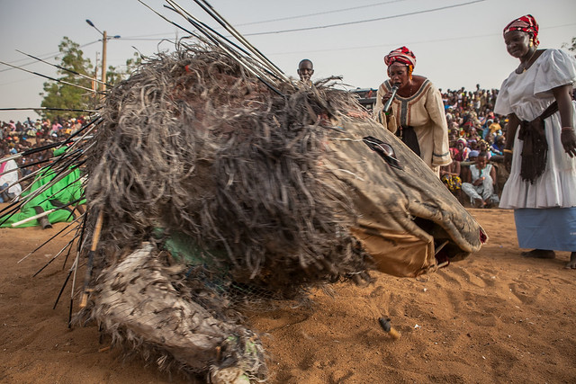 Festival on the Niger in Segou, sahel, Mali