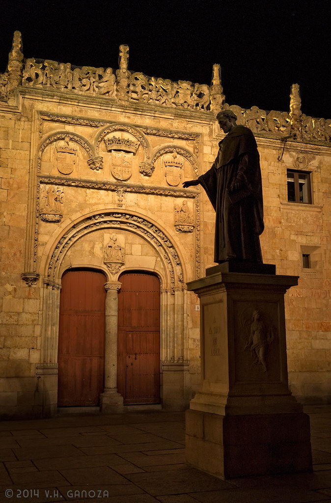 Canon - Estatua de Fray Luis de Leon, Salamanca (España) | Flickr