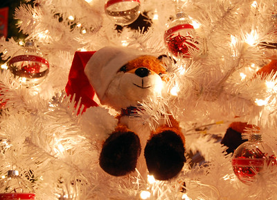 photo of a decorated holiday tree