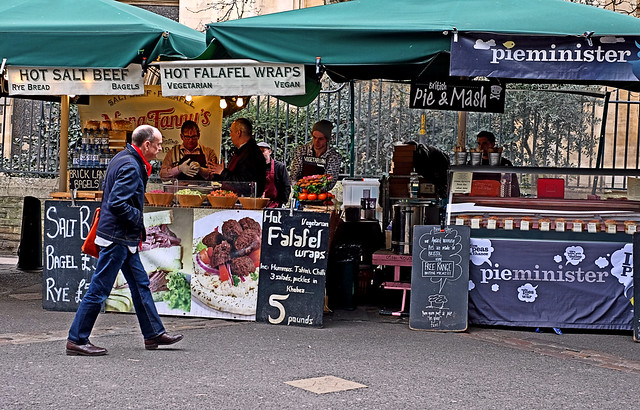 Food Stalls - Borough Market (Southwark - London) (Fuji X-T1 & 35mm F1.4 Prime Lens)