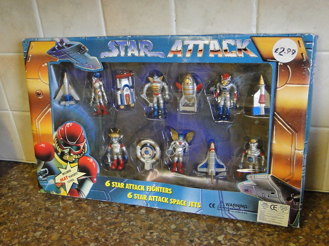 STAR ATTACK: OUTER SPACE MEN BOOTLEGS