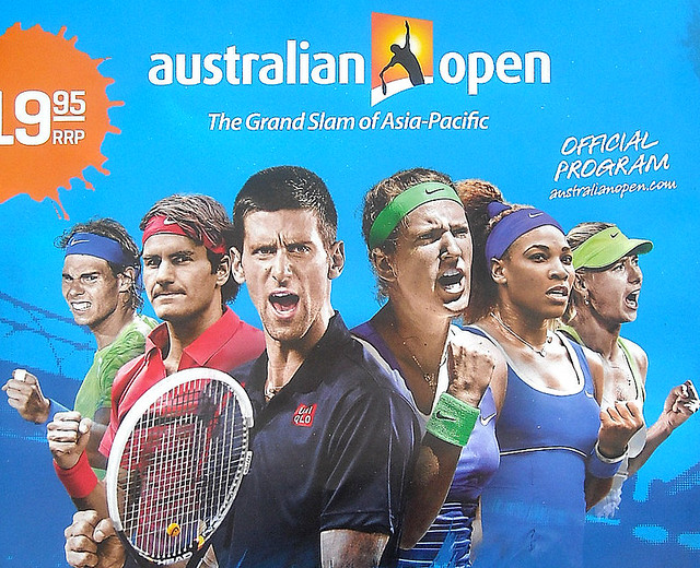 Top ranked tennis players for the 2013 Australian Open Grand Slam