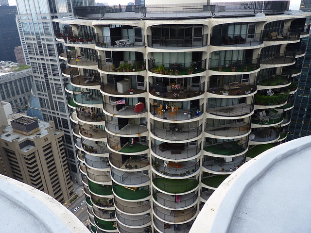Marina Towers balconies