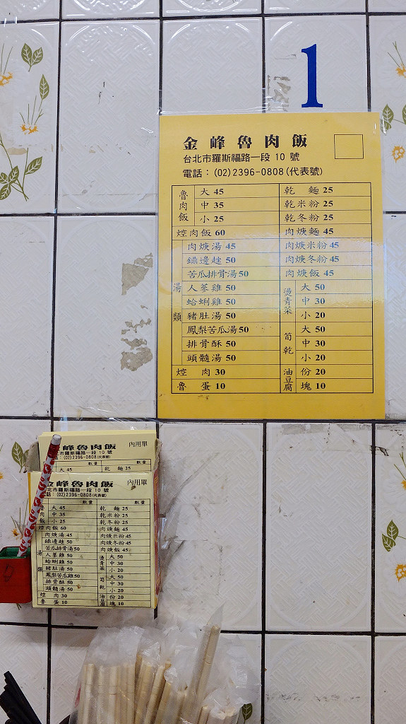 20130621中正-金峰滷肉飯 (9)