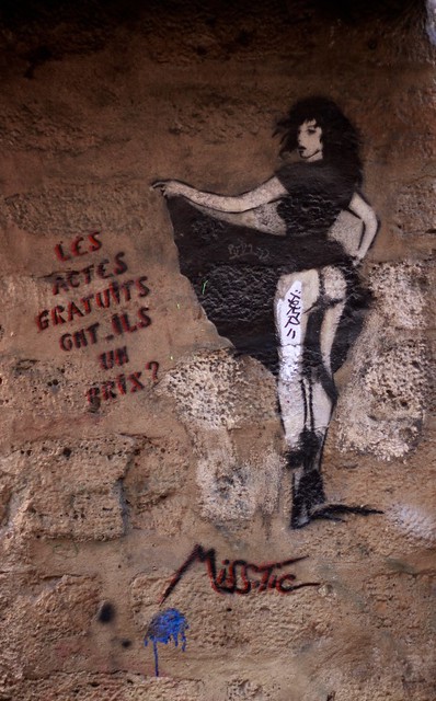 Paris - Les Actes gratuits ont-ils un prix ? - Manara