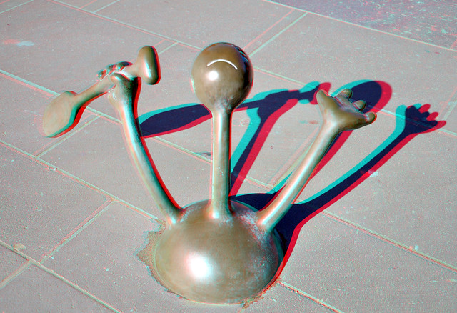 bronze by Tom Otterness 3D