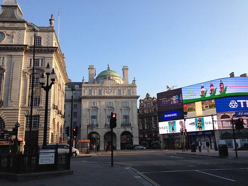 Piccadilly Circus by Day