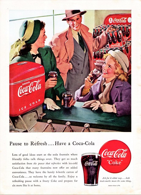 Coca-Cola Ad, 1948
