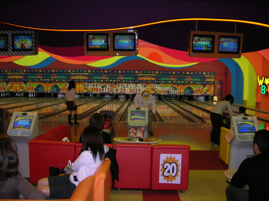 japan bowling alley mlking55 Flickr