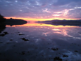 Sunset on West Loch Tarbert