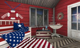Tylar Treasures 4th of July Set food table | by Hidden Gems in Second Life (Interior Designer)